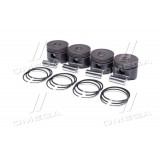 Поршень циліндра УМЗ 4215,16,13,18 d=100,0 (Поршень+Палець+П/кільця+Ст/к) (гр.Д) фосфатов.М/К (RIDER