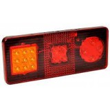 Ліхтар LED прямокутний (90x220x43,5) 12/24V